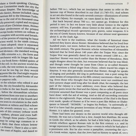 预售 伊利亚特（经典豪华版、毛边本）英文原版 Penguin Classics Deluxe Edition：The Iliad 文学与诗歌 商品图5