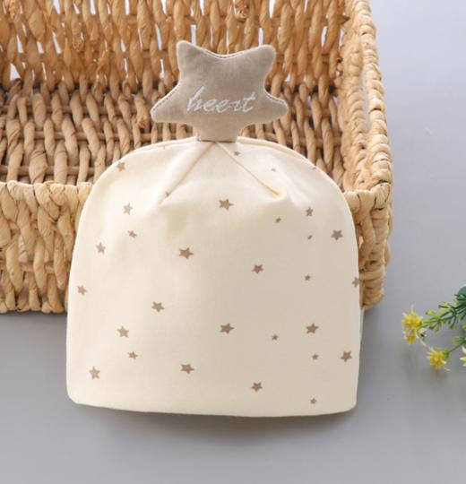 【母婴 】胎帽0-3个月新生儿护头帽双层春秋新款月子帽儿童帽子宝宝空调帽 商品图3