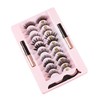 【假睫毛】3D自然磁性假睫毛套装五磁免胶水十对装磁铁 美妆个护 商品缩略图1