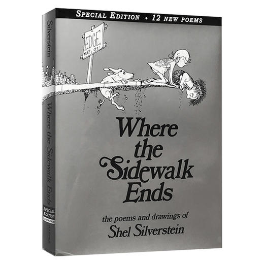 人行道的尽头 Where the Sidewalk Ends Poems and Drawings 英文原版 商品图0