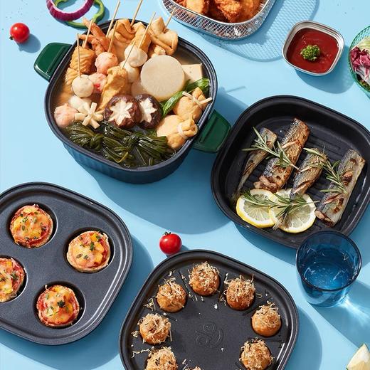 【已下架】东菱多功能空气炸锅配件-【煎盘/丸子盘/四圆盘】 [福利品] 商品图0