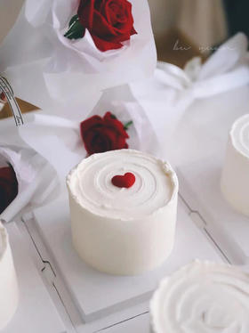 狮子家-简约爱心 生日蛋糕 纪念日蛋糕 聚会 仪式感必备