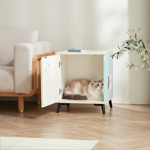 CatS猫家具 旅行系列猫屋 边几 人猫共用猫柜 商品图3