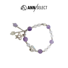 ANNANN-薰衣草月光石手链