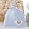 【母婴 】婴儿胎帽  宝宝卡通立体造型帽棉质双层婴儿帽子0-3个月新生儿月子帽护头帽 商品缩略图1
