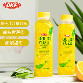 韩国进口 OKF 芦荟柚子饮料
