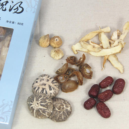 【从化帮扶】粤清香靓汤汤料包小礼盒 | 鲍鱼仔花菇汤料、花胶姬松茸汤料、花胶螺肉汤料、鲨鱼骨猴头菇汤料、羊肚菌杏鲍菇汤料、人参蛹虫草汤料汤料 商品图6