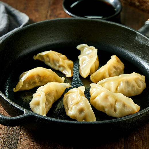 思念 美味速食代餐蒸煎饺子 菌菇三鲜240g12只 商品图6