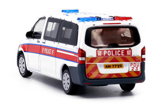 Tiny微影 1:64 平治Vito警察合金车 商品图3
