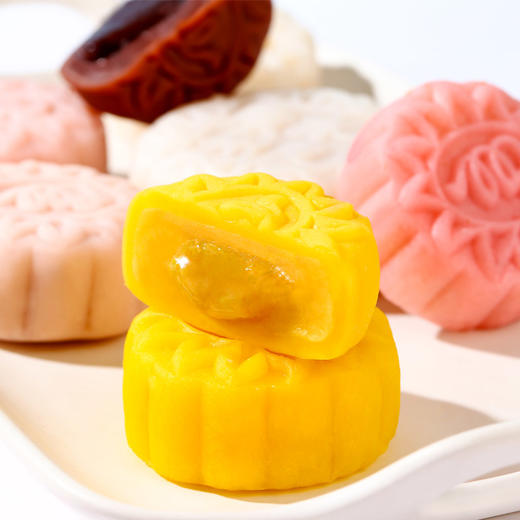 【包邮】广州酒家 | 冰炫七星冰皮月饼礼盒540g 8颗装 商品图2