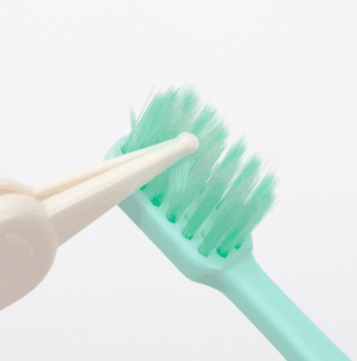 【儿童牙刷】派巴贝特 儿童小头2支装2-12岁胖手柄糖果色宝宝细软毛牙刷 商品图1