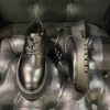 LFGJ 6135   厚底圆头增高工装大头鞋港风日常百搭真皮单鞋 商品缩略图5