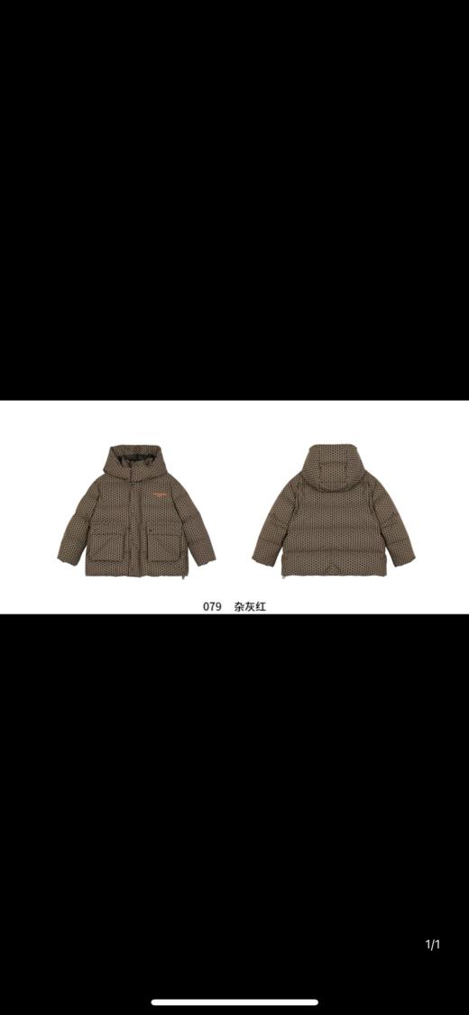 江南布衣童装21秋装新款男女童立领羽绒服1L8C16940 商品图3