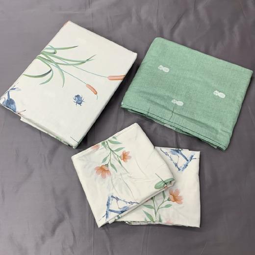 价值2990 纯棉富安N家纺印花正宗130*70 40支纯棉四件套 公主风宿舍床上用品 100%全棉 柔软舒适 不起球！不褪色！ 商品图9