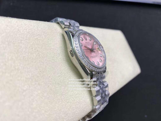 WF 新力作《劳力士Rolex女表蚝式日志型31mm腕表》1：原装开模，表壳直径保持与原装一致31毫米。采用904L不锈钢来锻造不锈钢腕表表壳，具备高抗腐蚀性。 商品图8