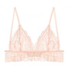 弗利少女Freelass 法式蕾丝薄款bralette女小胸内衣少女文胸红 商品缩略图3