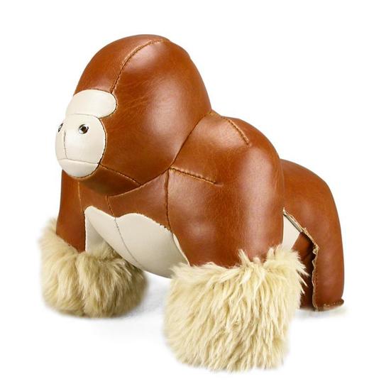 【亏本清仓】Zuny 猩猩Milo/龙Ron 皮质动物书档（不支持无理由退换）[福利品] 商品图0