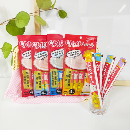 伊纳宝 INABA 啾噜 猫零食 4条/包 商品图8