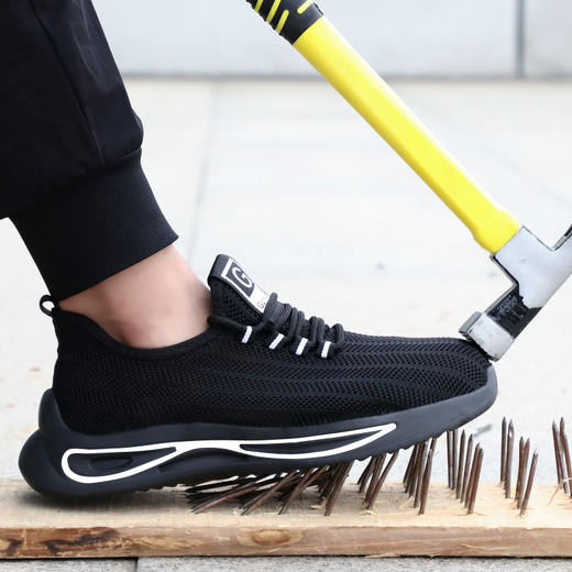 热销耐磨劳保鞋防砸防刺男女同款超轻功能鞋 商品图3