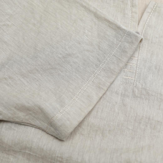 【断码清仓】HX 夏季V叉圆领短袖T恤S102120848101/102 商品图4