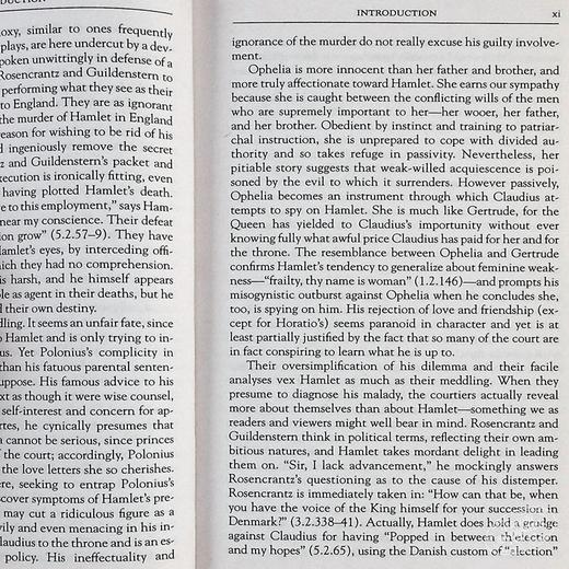 【中商原版】Hamlet哈姆雷特英文原版小说世界经典名著英文原版书籍 莎士比亚四大悲剧之一 商品图5