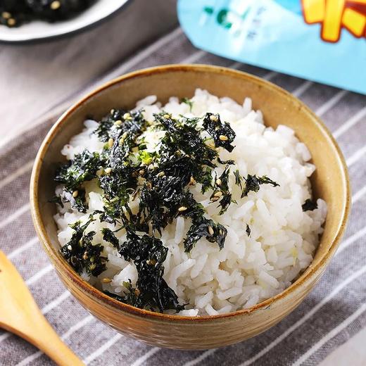 【乐购】布达哈香拌海苔纯素食品拌饭拌面佐餐韩式橄榄油炒紫菜片无防腐剂60克 商品图3
