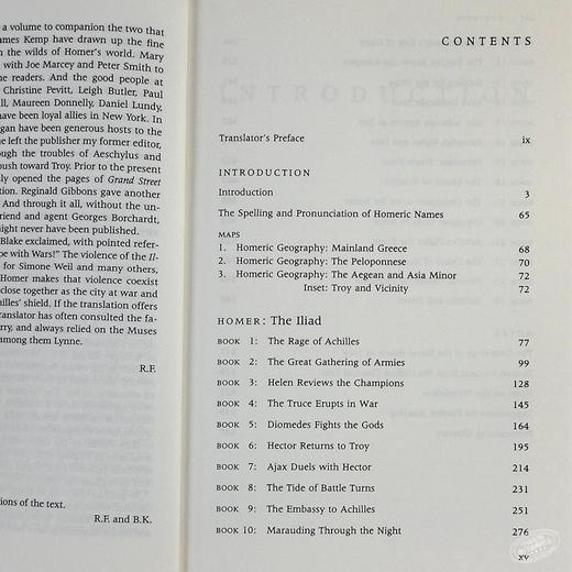 预售 伊利亚特（经典豪华版、毛边本）英文原版 Penguin Classics Deluxe Edition：The Iliad 文学与诗歌 商品图4