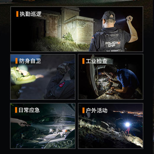 Fenix菲尼克斯PD35 V3.0手电筒强光户外超亮全新LED远射战术手电 商品图3