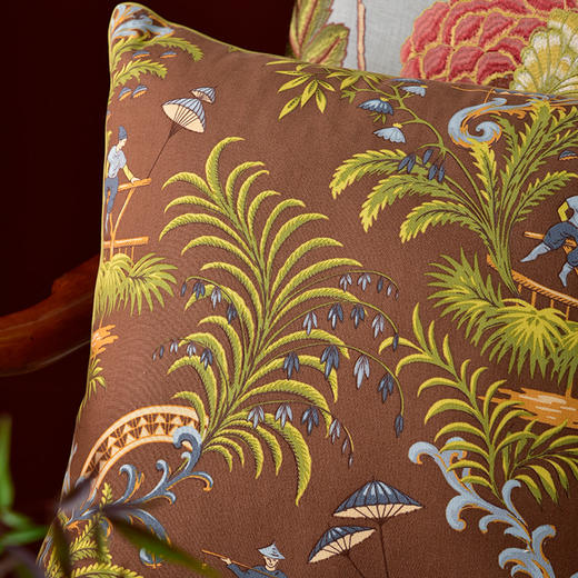 油画系列抱枕复古轻奢沙发抱枕 商品图1