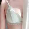 弗利少女无钢圈内衣女法式小胸少女文胸性感蕾丝浅咖色薄垫款舒适 商品缩略图1