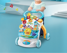 VTech伟易达多功能双语学步车多功能推车宝宝手推车