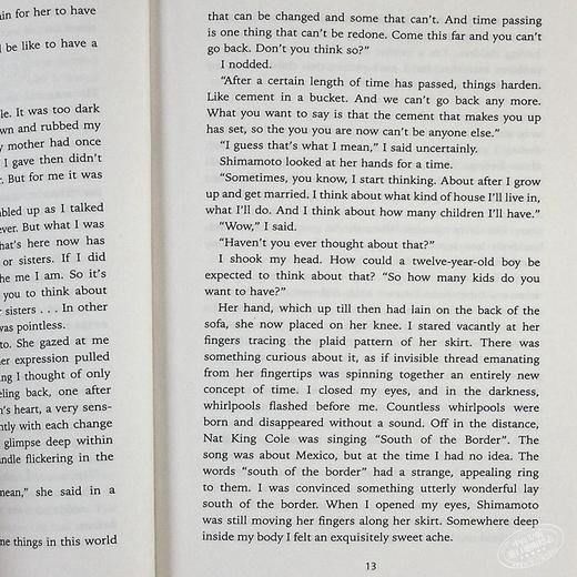 【中商原版】村上春树 国境以南 太阳以西 英文原版 英版平装 South of the Border West of Sun Haruki Murakami 商品图7