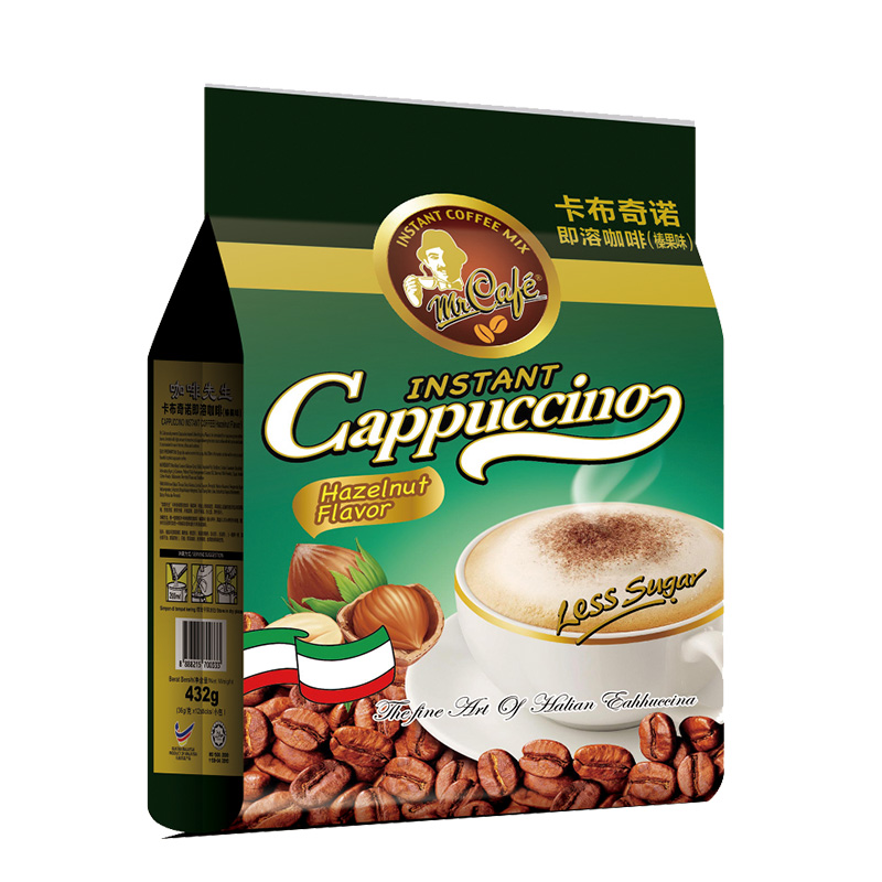 MR CAFE咖啡先生®卡布奇诺即溶咖啡（榛果味）