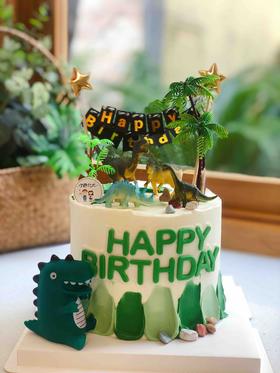 恐龙奶油蛋糕 下单前请仔细阅读商品详情