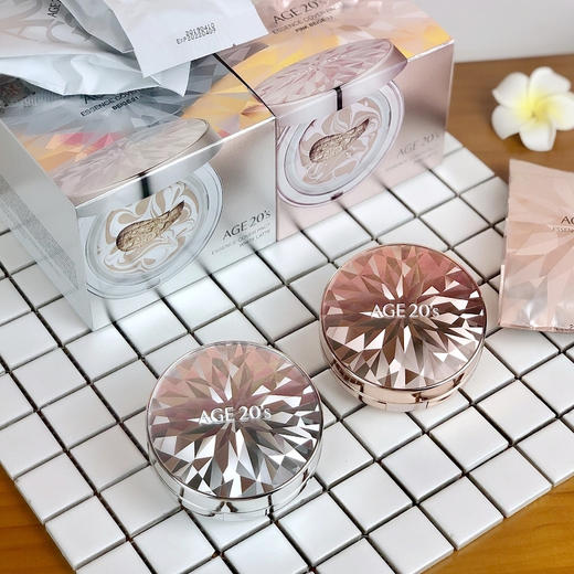 新款Age20‘s爱敬气垫/钻石气垫bb霜/三色拉花粉底霜/赠替换芯！ 商品图6