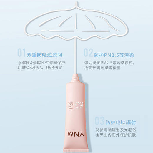 【中欧班列精选】YNM防晒霜/粉色软管防晒霜/隔离霜SPF50+ 商品图5