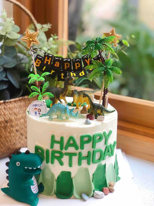 恐龙奶油蛋糕 下单前请仔细阅读商品详情 商品图1