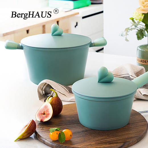 把爱拉进厨房 | Berghaus伯格豪斯奶锅 家用熬煲炖不粘锅[福利品] 商品图0