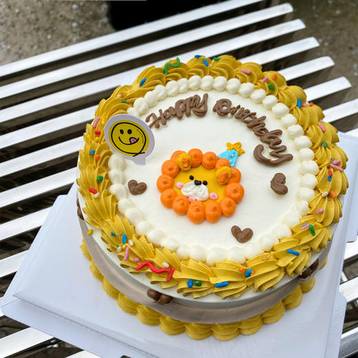 INS复古系列  永远的狮子座 · 奶油蛋糕 商品图1