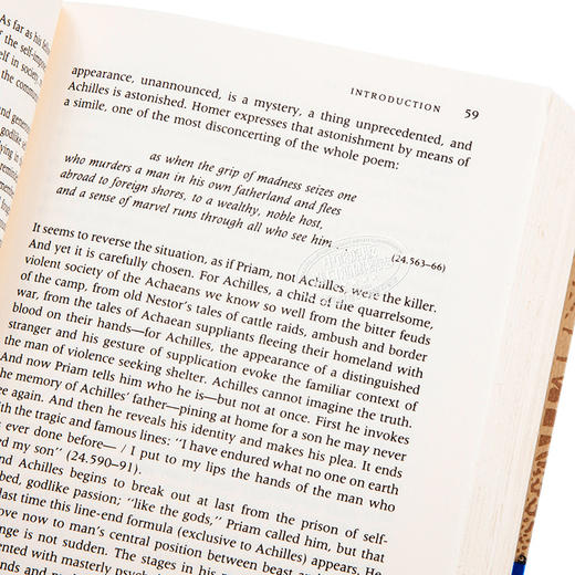 预售 伊利亚特（经典豪华版、毛边本）英文原版 Penguin Classics Deluxe Edition：The Iliad 文学与诗歌 商品图3