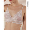弗利少女法式蕾丝内衣女无钢圈 性感bra拼接花边文胸小胸透气胸罩 商品缩略图1