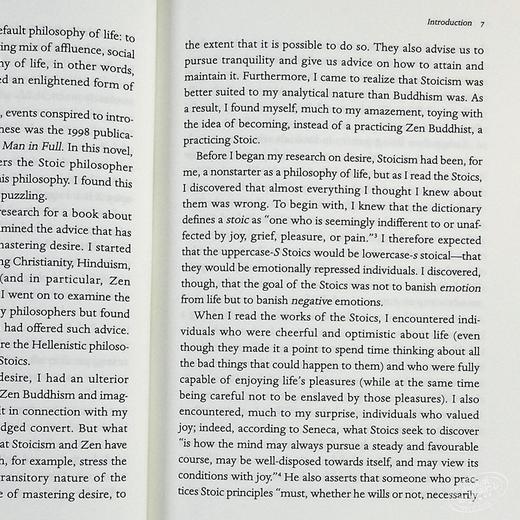 【中商原版】美好生活指南：斯多葛·乔伊的古代艺术 英文原版 A Guide to the Good Life: The Ancient Art of Stoic Joy 哲学 商品图6