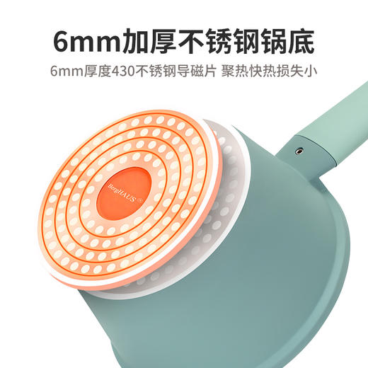 把爱拉进厨房 | Berghaus伯格豪斯奶锅 家用熬煲炖不粘锅[福利品] 商品图3