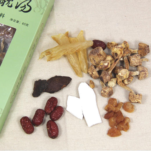 【从化帮扶】粤清香靓汤汤料包小礼盒 | 鲍鱼仔花菇汤料、花胶姬松茸汤料、花胶螺肉汤料、鲨鱼骨猴头菇汤料、羊肚菌杏鲍菇汤料、人参蛹虫草汤料汤料 商品图7