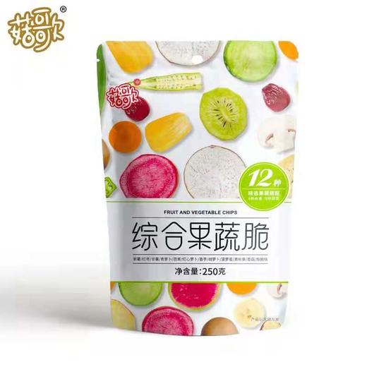 可口零食 综合果蔬脆量贩装250g 商品图3