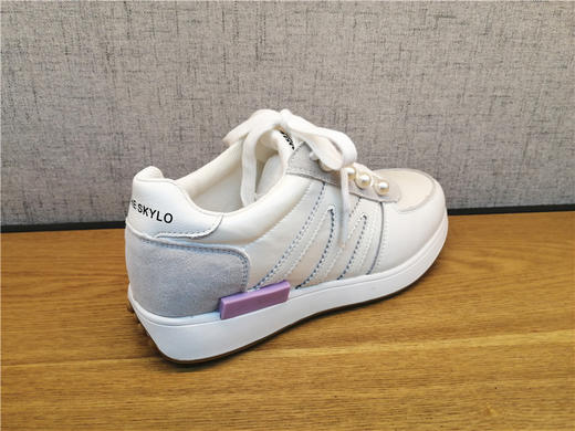 2021豪行春季新款21162906真皮时尚运动休闲低跟女鞋单鞋专柜正品 商品图3