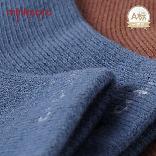 小米米配饰婴儿四季袜子 男女宝宝地板袜保暖棉袜3对装 YA05190 商品图6