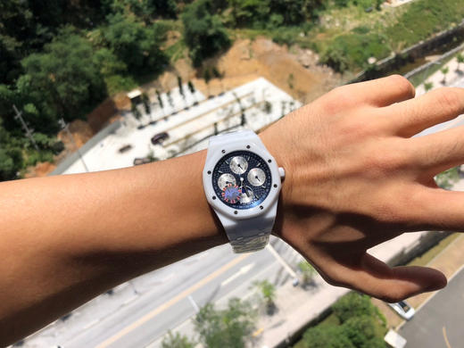 APS爱彼皇家橡树系列AP26579白陶瓷 万年历白陶瓷 商品图3