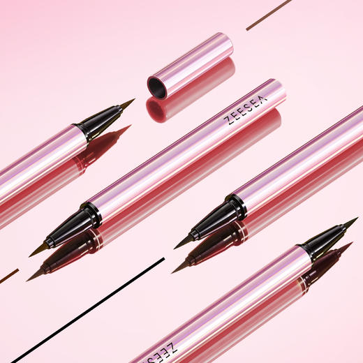 [眼线液笔]【2件5折 | 满3件送水桶包】ZEESEA滋色纤细持妆眼线液笔0.55ml 商品图4