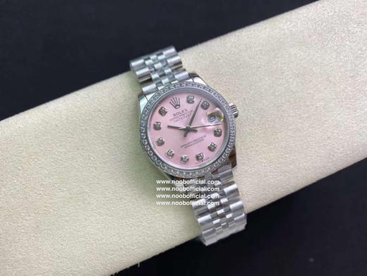 WF 新力作《劳力士Rolex女表蚝式日志型31mm腕表》1：原装开模，表壳直径保持与原装一致31毫米。采用904L不锈钢来锻造不锈钢腕表表壳，具备高抗腐蚀性。 商品图2